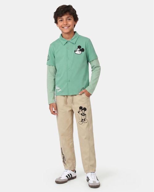 Camisa Niño Peter Turquesa Slate