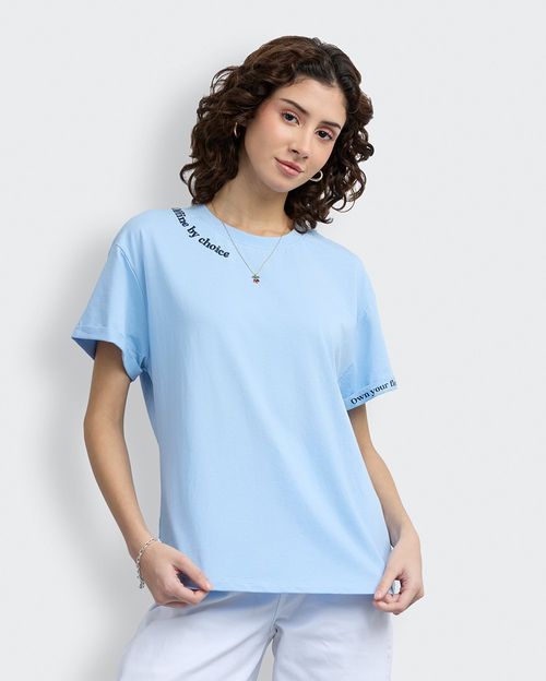Polo Mujer Polea Celeste Bell