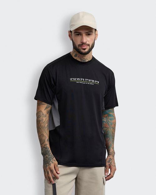 Polo Hombre Fit Negro