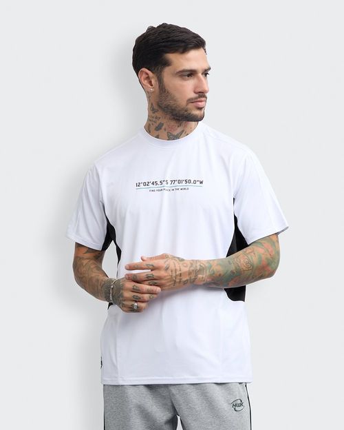 Polo Hombre Fit Blanco