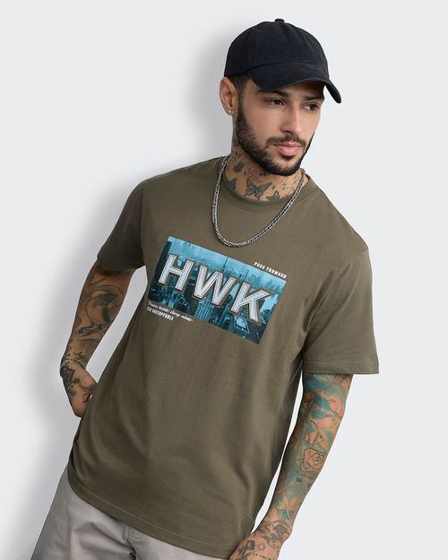 Polo Hombre Camp Verde Militar
