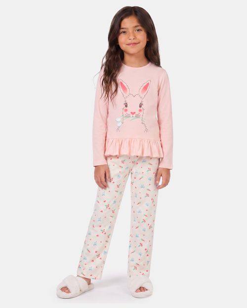 Pijama Set 2 Piezas Niña Camila Rosa