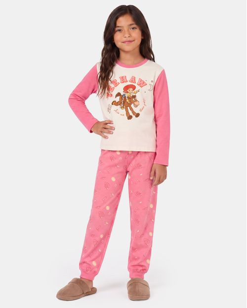 Pijama Set 2 Piezas Niña Kylie Rosado