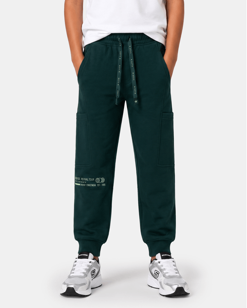 Jogger Niño Kay Verde Esmeralda
