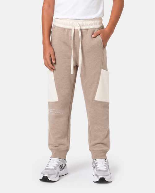 Jogger Niño Kay Beige