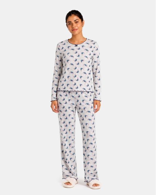Pijama Set 2 Piezas Mujer Luana Melange
