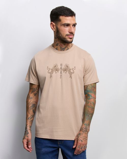 Polo Hombre Manuel Beige Oscuro