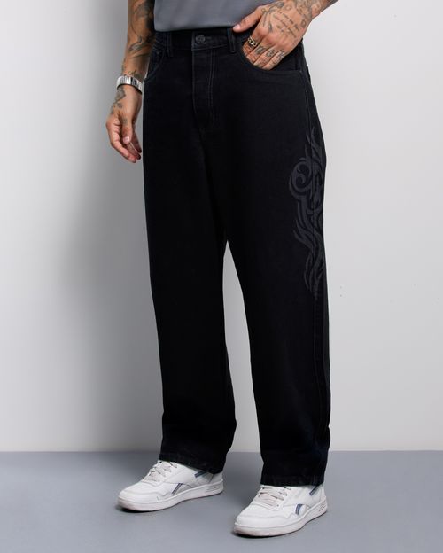 Jean Hombre Leonel Stone Black