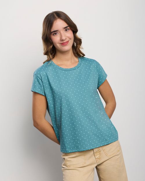 Polo Mujer Main Turquesa Slate