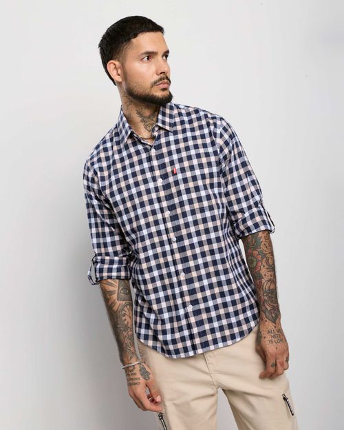 Camisa Hombre Damo Azul Pacífico