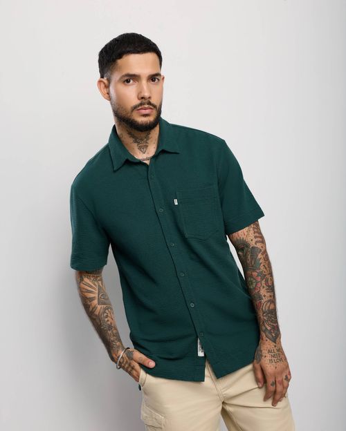 Camisa Hombre Karson Verde Esmeralda