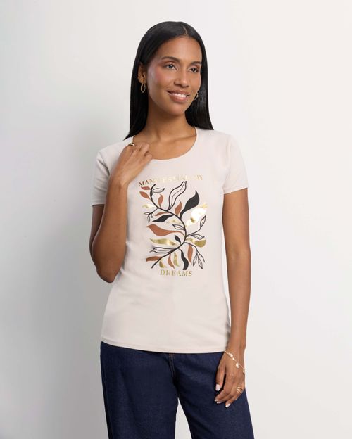 Polo Mujer Romina Beige Arena