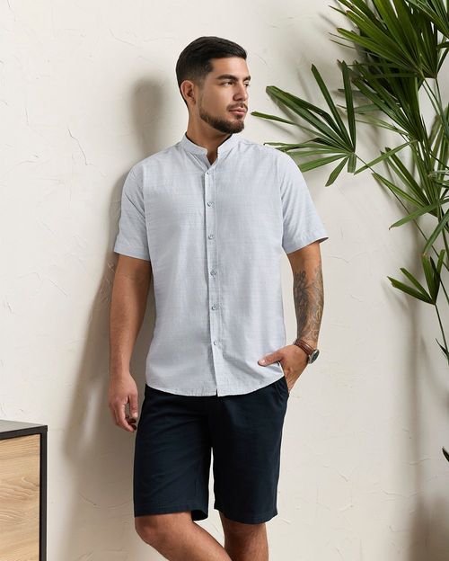 Camisa Hombre Marcelo Blanco Optico