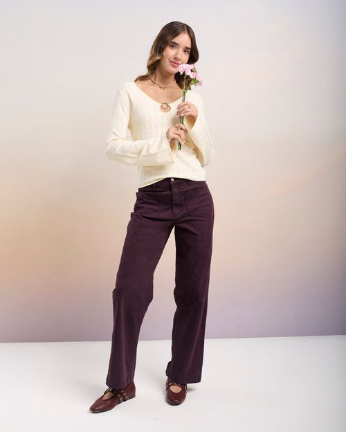 Pantalon Mujer Samul Vino Grape