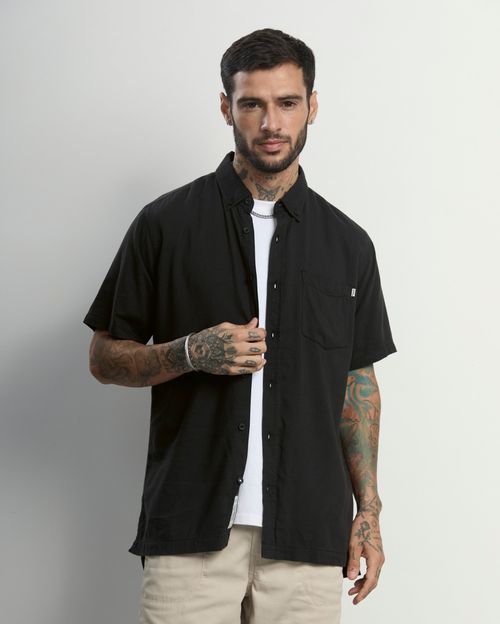 Camisa Hombre Tais Negro