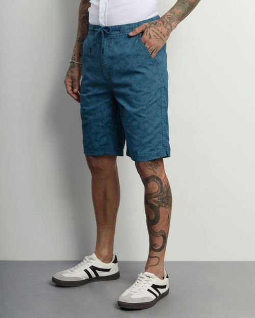 Bermuda Hombre Roka Azul Persa