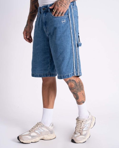 Bermuda Denim Hombre Barko Medium Wash