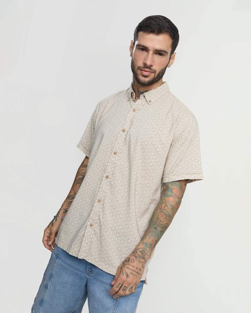 Camisa Hombre Tulum Beige