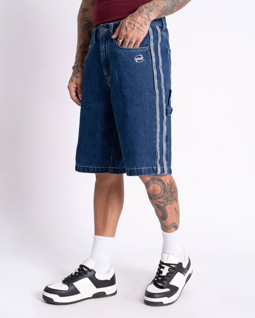 Bermuda Denim Hombre Barko Dark Wash