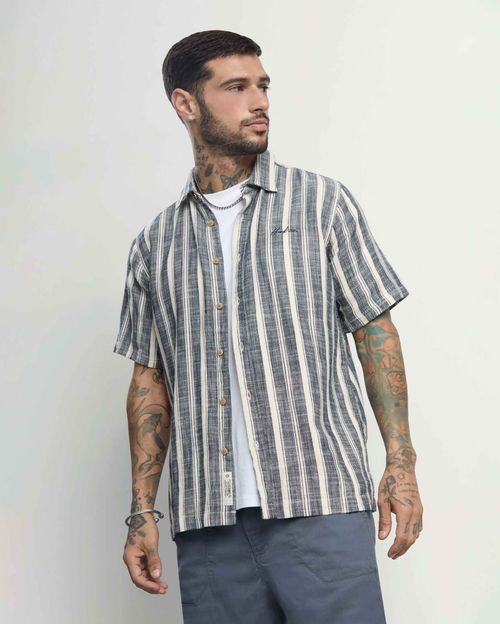 Camisa Hombre Anuel Azul Pageant