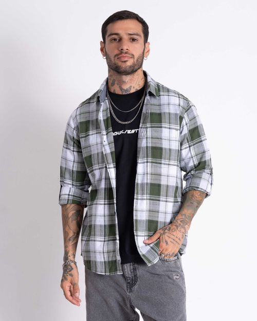 Camisa Hombre Flabio Verde Forestal