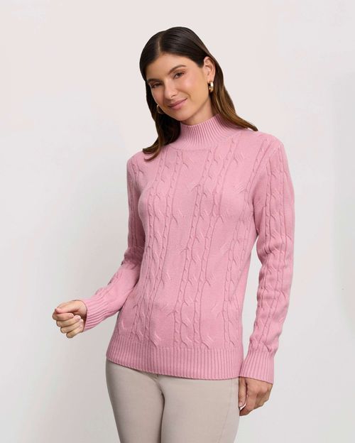 Chompa Mujer Mora Rosado Barbie