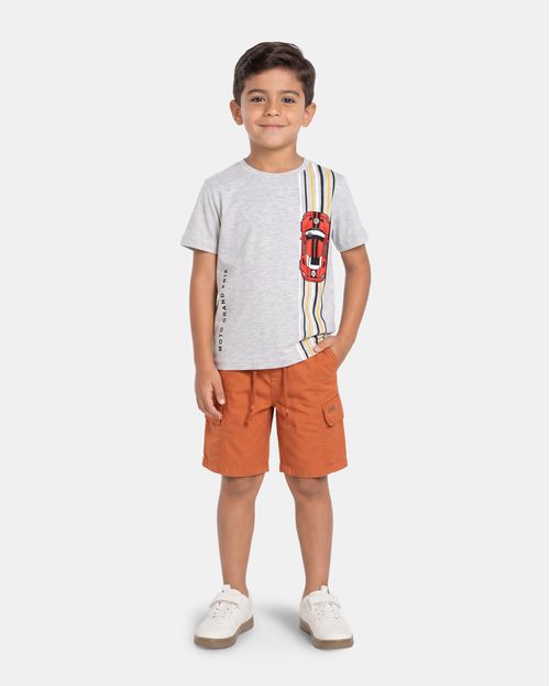 Polo Niño Eros Niquel Poly Htr