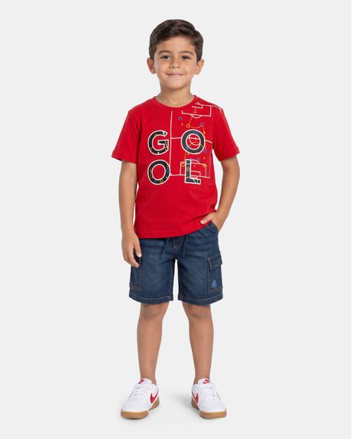 Polo Niño Eros Rojo Rouge