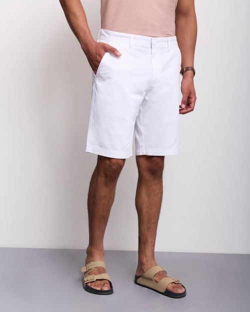 Bermuda Hombre Ismael Blanco Optico