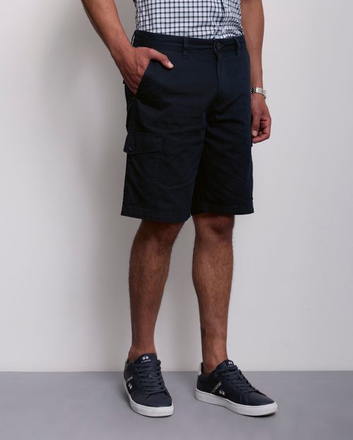Bermuda Hombre Manuel Amarillo Y Azul