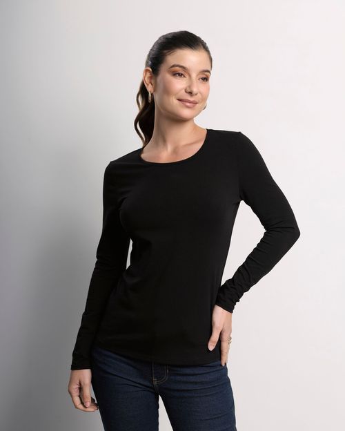 Polo Mujer Maricielo Core Negro
