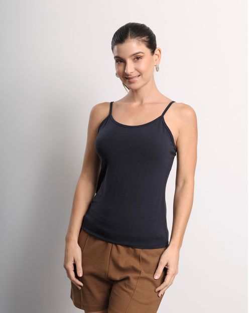 Top Mujer Rubí Core Tiras Azul Dutty