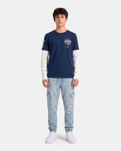 Polo Jovencito Dybala Azul Atlantic