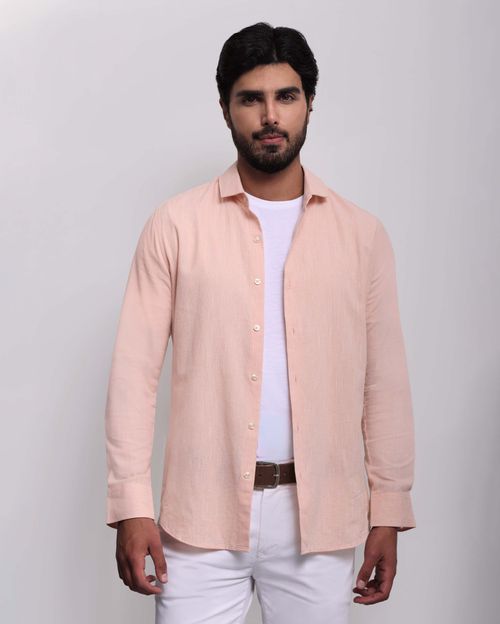Camisa Hombre Gean Rosa Cork