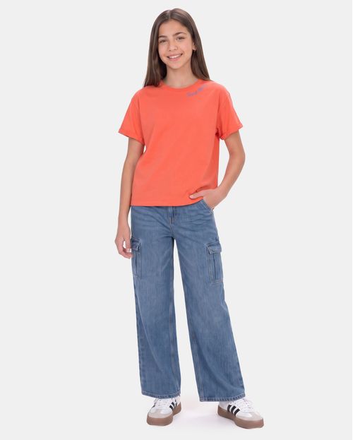 Polo Jovencita Marieta Coral Cereza