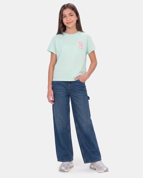 Polo Jovencita Marieta Aqua Pastel