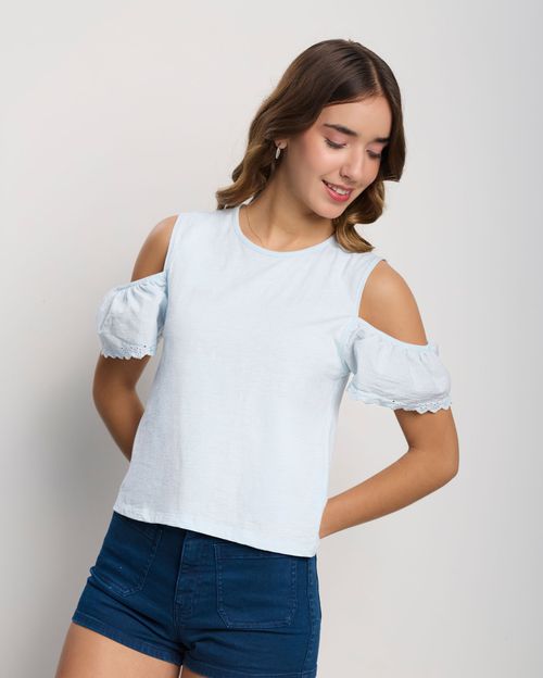 Polo Mujer Giane Celeste