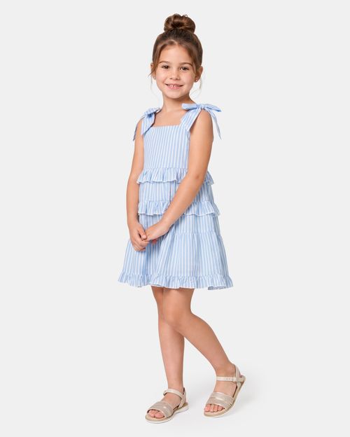 Vestido Niña Tulia Celeste