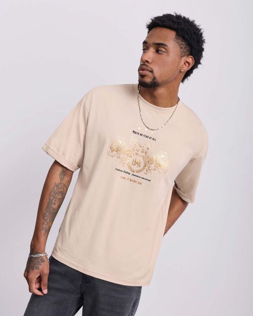 Polo Hombre Level Beige Botanico