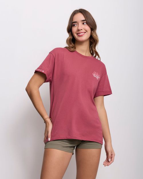 Polo Mujer Polea Guinda Claret