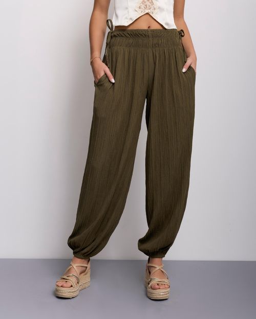 Pantalón Mujer Naomi Verde Olive