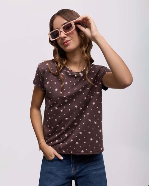 Polo Mujer Main Marrón
