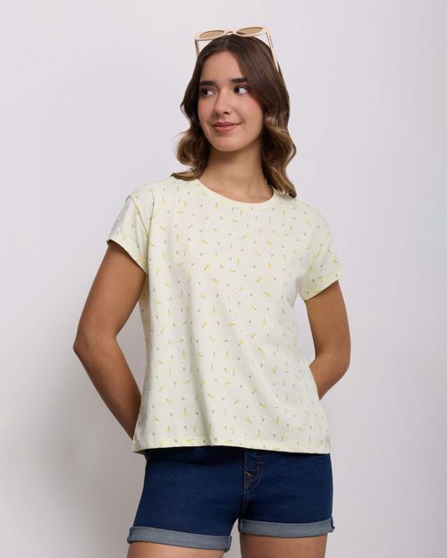 Polo Mujer Main Amarillo Agua