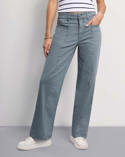 Pantalón Mujer Samuli Verde Dusty