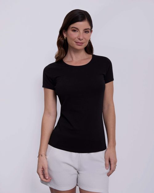 Polo Mujer Dévora Core Negro