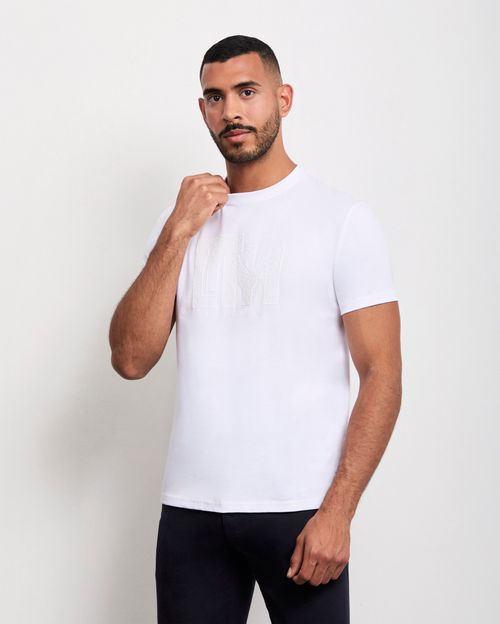 Polo Hombre Ronald Blanco Óptico