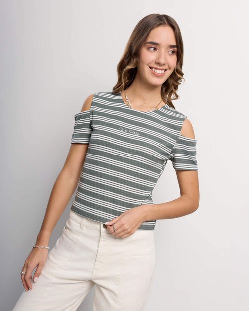 Polo Mujer Laya Verde Botella