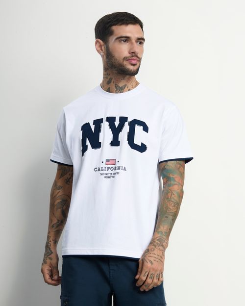 Polo Hombre Oliver Blanco Optico