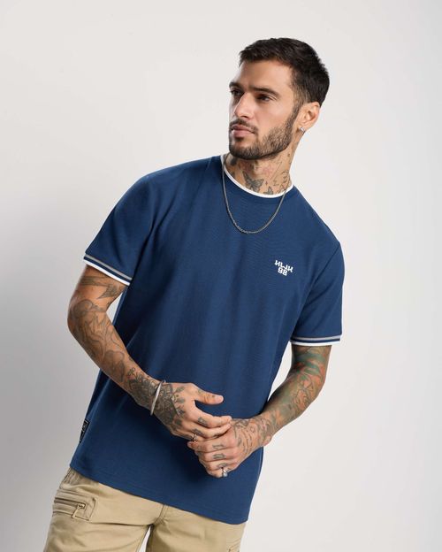 Polo Hombre Connor Turquesa