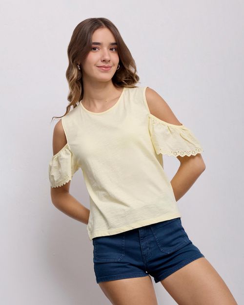 Polo Mujer Giane Amarillo Agua